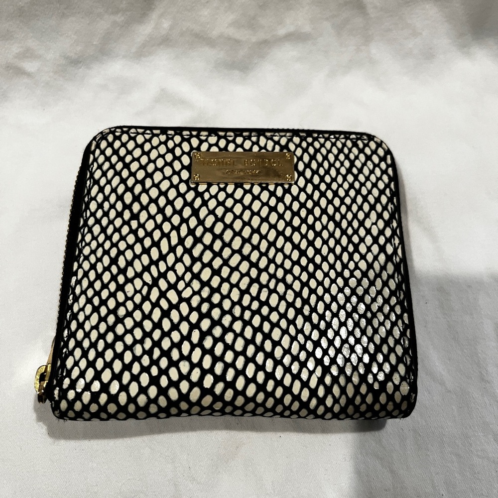 Henri Bendel Black and White Wallet